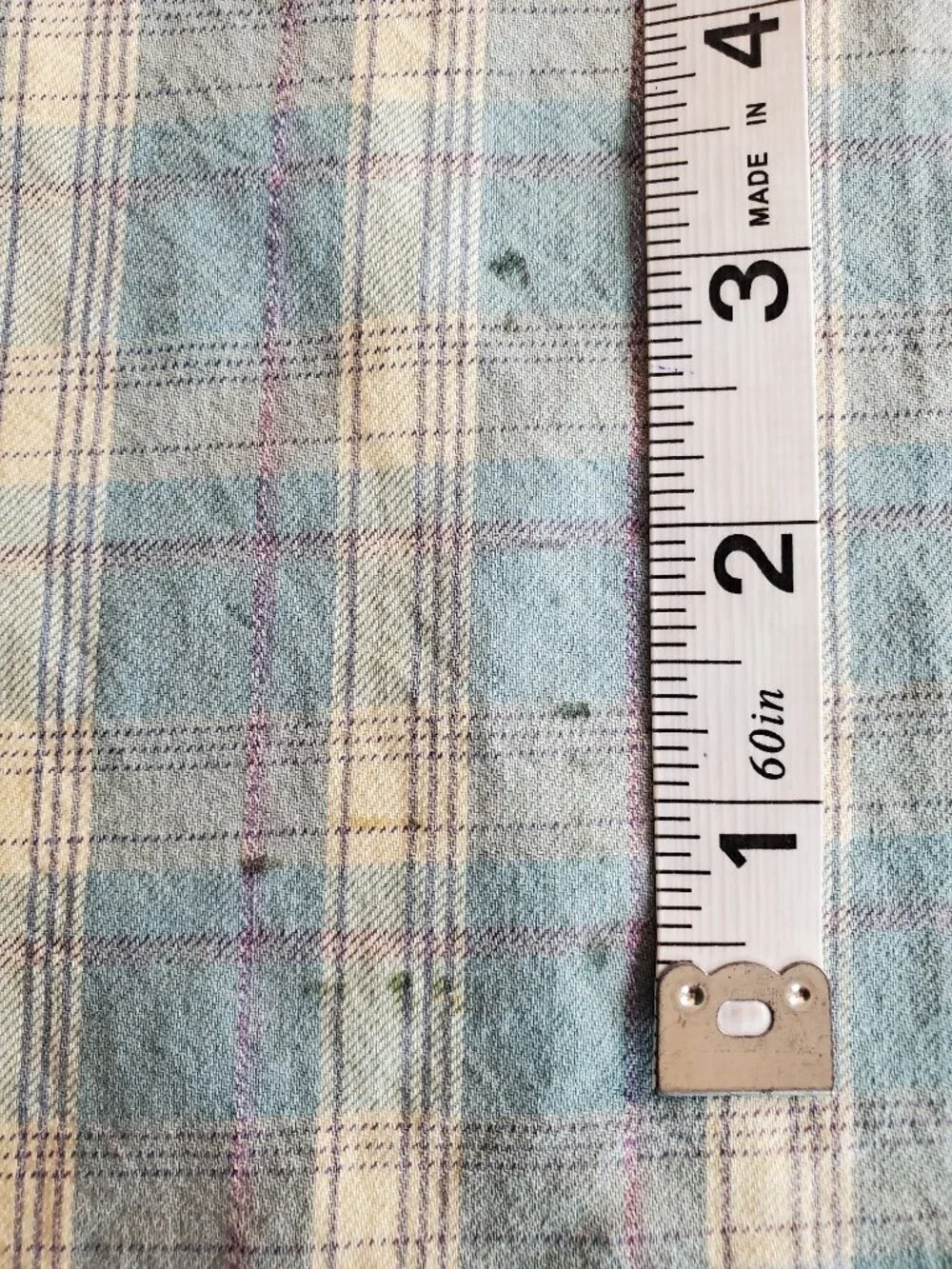 RRL Double RL Ralph Lauren Plaid Button-Down Shirt Men's 100% Cotton Vintage